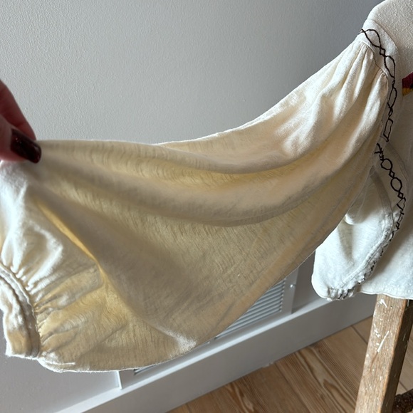 Free People boho long sleeve top - Picture 5 of 8